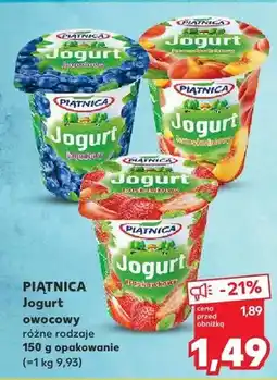 Kaufland Jogurt owocowy różne rodzaje oferta