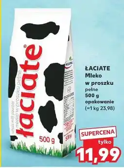 Kaufland Mleko w proszku pełne oferta