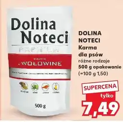 Kaufland Noteci Karma dla psów różne rodzaje oferta