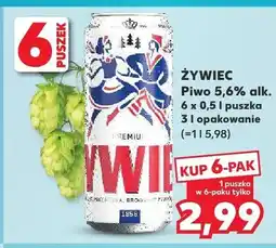 Kaufland Piwo Żywiec oferta