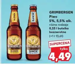 Kaufland Piwo Grimbergen oferta