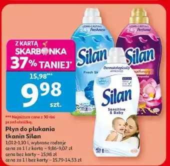 Płyn do płukania tkanin Silan