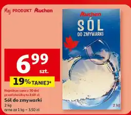 Auchan Sól do zmywarki oferta