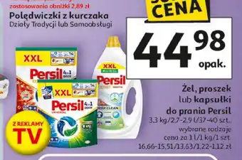 Żel, proszek lub kapsułki do prania Persil
