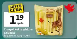 Auchan Chrupki kukurydziane paluszki oferta