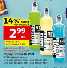 Auchan Napój Isotonic Dr Witt oferta