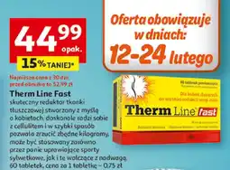 Auchan Suplement Therm Line Fast skuteczny reduktor tkanki tłuszczowej oferta