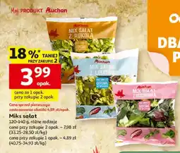 Auchan Mix sałat różne rodzaje oferta
