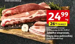 Auchan Żeberka wieprzowe z mięsa rasy puławskiej oferta
