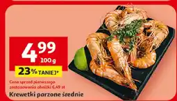 Auchan Krewetki parzone średnie oferta