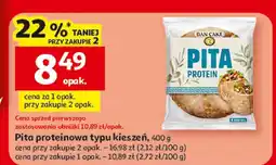 Auchan Pita proteinowa typu kieszeń oferta