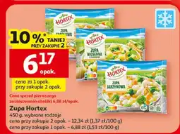 Auchan Zupa Hortex wybrane rodzaje oferta