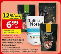 Auchan Mokra karma dla psa w saszetkach, Piper, Dolina Noteci oferta