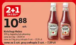 Auchan Ketchup łagodny lub pikantny oferta
