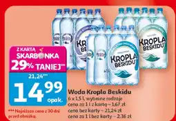 Auchan Woda Kropla Beskidu oferta