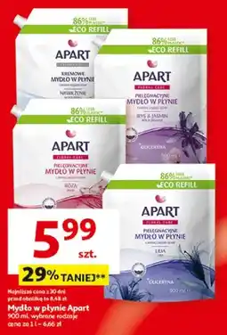 Auchan Mydło w płynie Lilia, Gliceryna, Róża oferta