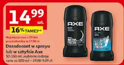 Auchan Dezodorant w sprayu lub w sztyfcie Black, Ice Chill, Blue Lavender oferta