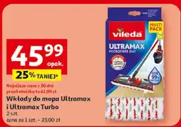 Auchan Wkłady do mopa Ultramax i Ultramax Turbo oferta