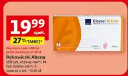 Auchan Rękawiczki rozm. M lub zielone rozm. L oferta