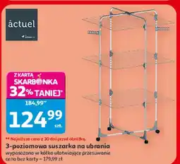 Auchan 3-poziomowa suszarka na ubrania oferta
