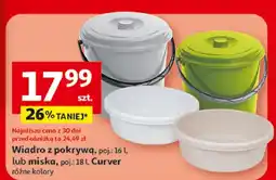 Auchan Wiadro z pokrywą lub miska oferta