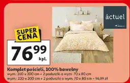 Auchan Komplet pościeli 100% bawełny oferta