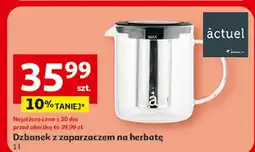 Auchan Dzbanek z zaparzaczem na herbatę oferta