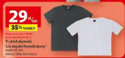 Auchan T-shirt damski lub męski French Terry oferta