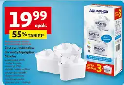 Auchan Zestaw 3 wkładów do wody Maxfor oferta