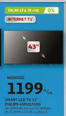 Auchan SMART LED TV 43 PHILIPS 43PUS7000 oferta