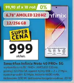 Auchan Smartfon Infinix Note 40 PRO+ 5G oferta