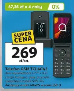 Auchan Telefon GSM TCL4043 oferta
