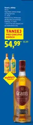 Lidl Whisky Grant's Triple West, Summer Orange lub Tropical Fiesta oferta