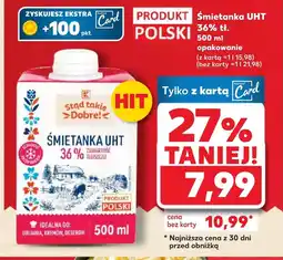 Kaufland Śmietanka K-Stąd Takie Dobre oferta
