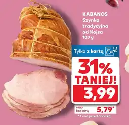 Kaufland Szynka Kabanos oferta