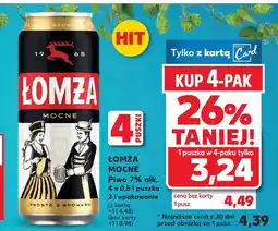Kaufland Piwo Łomża oferta