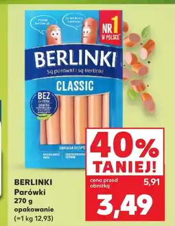 Kaufland Parówki Berlinki oferta
