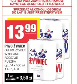 EuroSPAR Piwo Żywiec oferta
