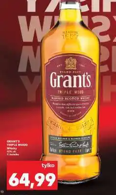 Kaufland GRANT’S TRIPLE WOOD oferta