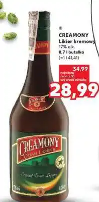 Kaufland CREAMONY Likier kremowy oferta