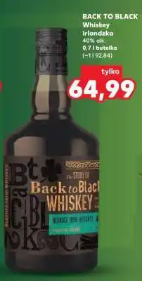 Kaufland BACK TO BLACK Whiskey irlandzka oferta