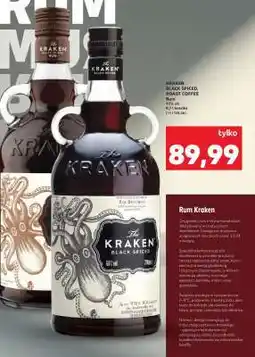 Kaufland KRAKEN BLACK SPICED, ROAST COFFEE oferta
