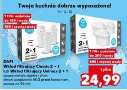 Kaufland DAFI Wkład filtrujący Classic 2 + 1 lub Wkład filtrujący Unimax 2 + 1 oferta