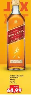 Kaufland JOHNNIE WALKER RED LABEL oferta