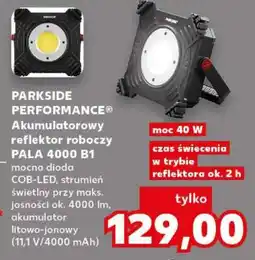 Kaufland PARKSIDE PERFORMANCE Akumulatorowy reflektor roboczy PALA 4000 B1 oferta