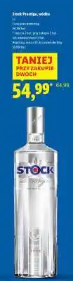 Lidl STOCK PRESTIGE Wódka oferta