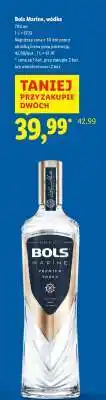 Lidl BOLS MARINE Wódka oferta