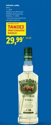 Lidl Żubrówka, wódka oferta