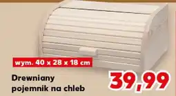 Kaufland Drewniany pojemnik na chleb oferta