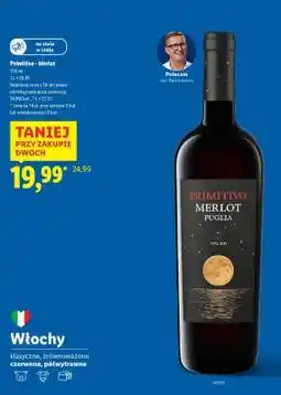 Lidl Primitivo – Merlot oferta